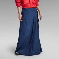 G-Star Raw A-Line Long Wrap Skirt