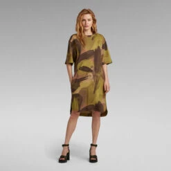 G-Star Raw Boxy U Tee Allover Dress