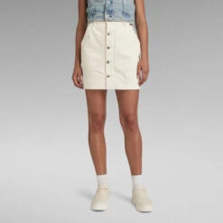 G-Star Raw Button Skirt