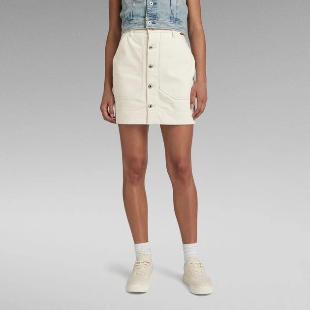 G-Star Raw Button Skirt