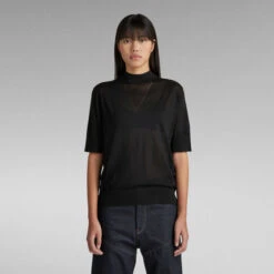 G-Star Raw Core Mock Neck Knit
