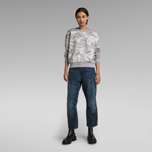G-Star Raw Cropped Allover Loose Sweater - Image 5