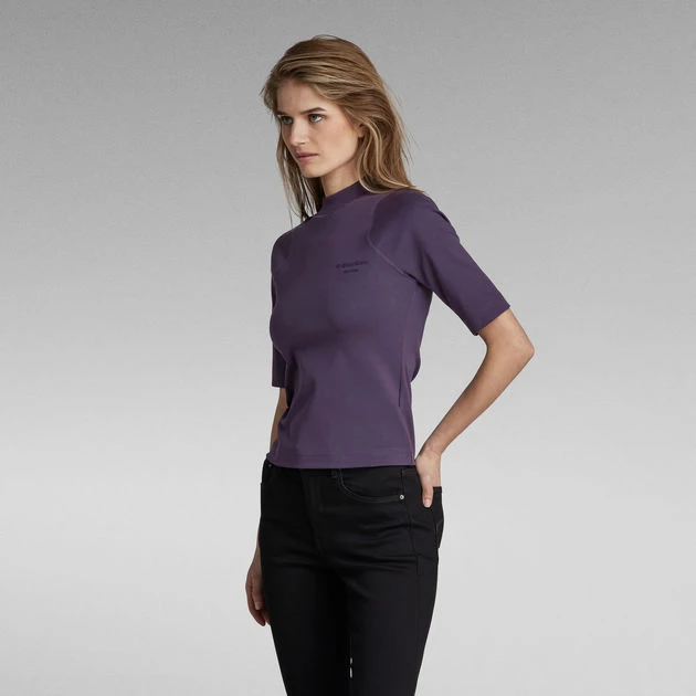 G-Star Raw Cycling Ultra Slim Cropped T-Shirt - Image 2