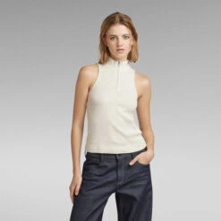 G-Star Raw Cycling Ultra Slim Zip Top