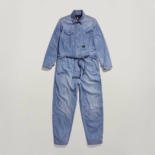 G-Star Raw Denim Jumpsuit Long Sleeve - Image 4