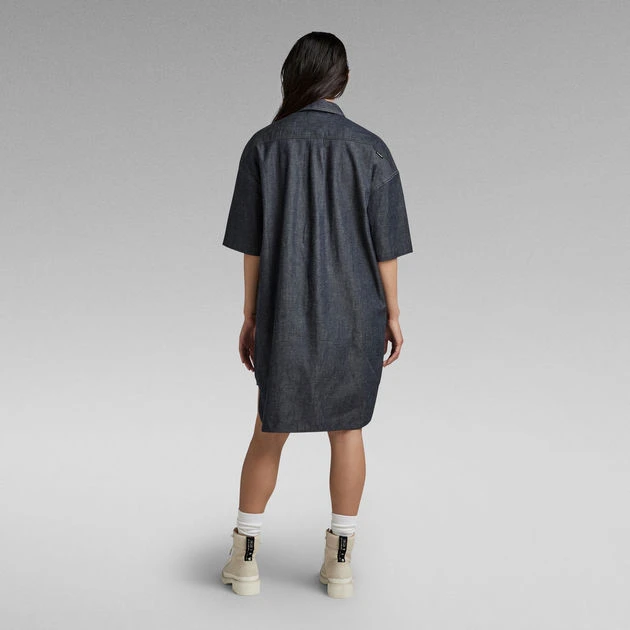 G-Star Raw Denim Shirt Dress - Image 3