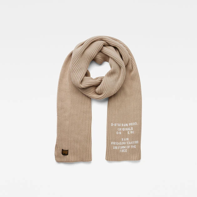 G-Star Raw Effo Scarf Text