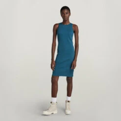 G-Star Raw Engineered Rib Tank Dress