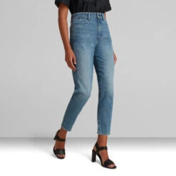 G-Star Raw Janeh Ultra High Mom Ankle Jeans