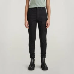 G-Star Raw Kafey Cargo Ultra High Skinny Jeans