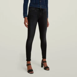 G-Star Raw Lynn Mid Super Skinny Jeans