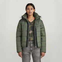 G-Star Raw Meefic Hooded Quilted Jacket