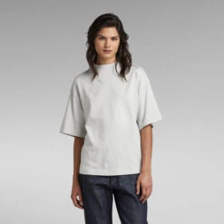 G-Star Raw Mock Neck Loose T-Shirt