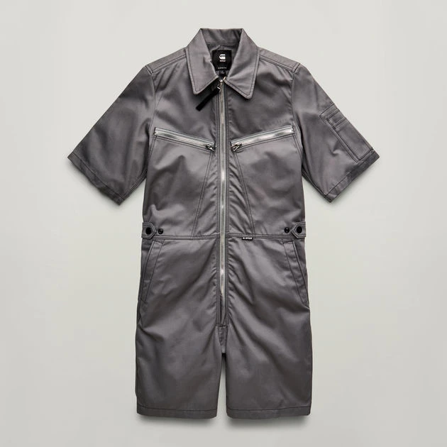 G-Star Raw Multi Zip Playsuit - Image 4