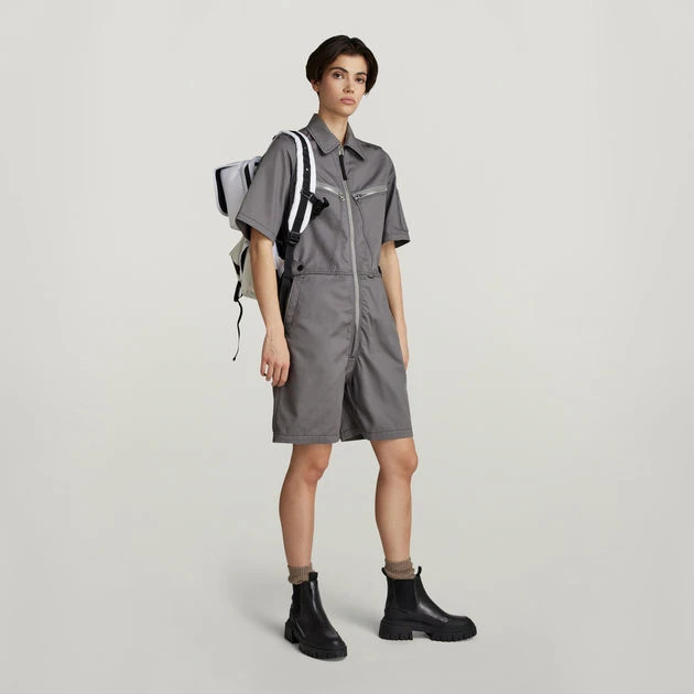 G-Star Raw Multi Zip Playsuit - Image 5