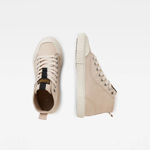 G-Star Raw Noril Mid Canvas Logo Sneakers - Image 2