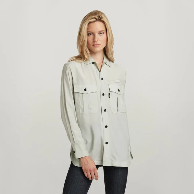 G-Star Raw Officer Boyfriend Silk Shirt