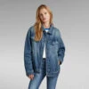 G-Star Raw Oversized Western Jacket Evergreen