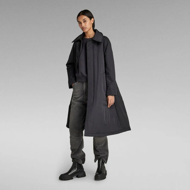 G-Star Raw Padded Wide Trench - Image 5