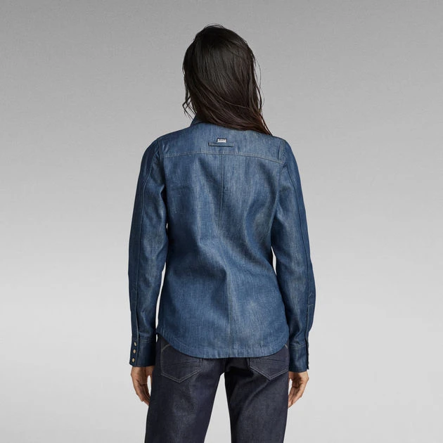 G-Star Raw Premium 70'S Slim Denim Shirt - Image 3