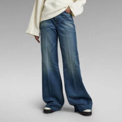 G-Star Raw Premium Deck Ultra High Wide Leg Jeans