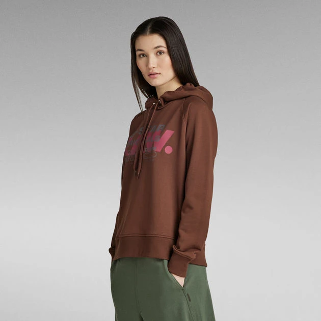 G-Star Raw Raglan Raw Originals Hooded Sweater - Image 2