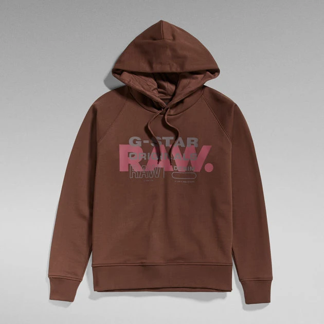 G-Star Raw Raglan Raw Originals Hooded Sweater - Image 4