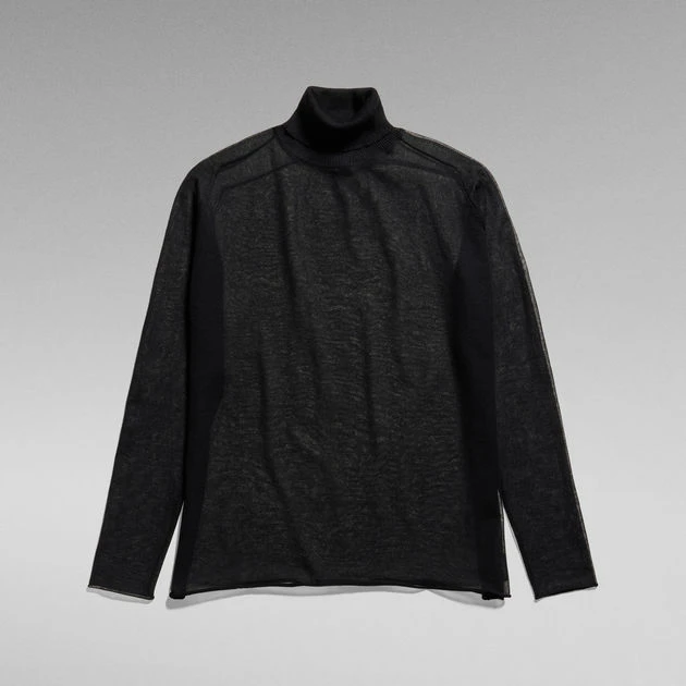 G-Star Raw Sheer Loose Turtle Knitted Sweater - Image 4