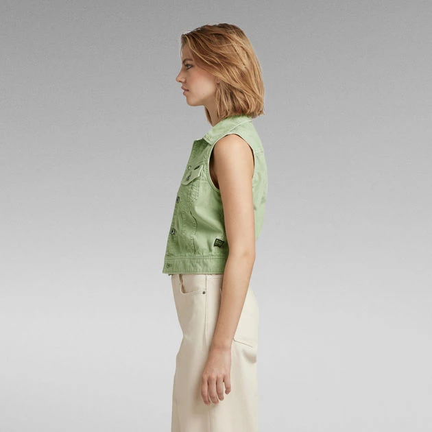 G-Star Raw Slim Denim Vest - Image 2