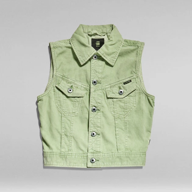 G-Star Raw Slim Denim Vest - Image 4
