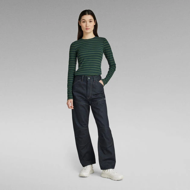 G-Star Raw Slim Rib 2.0 Stripe Top - Image 5