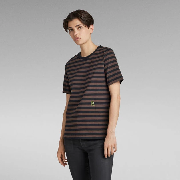 G-Star Raw Small Raw Graphic Stripe T-Shirt
