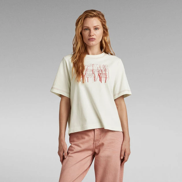 G-Star Raw Threads Graphic Boxy Top