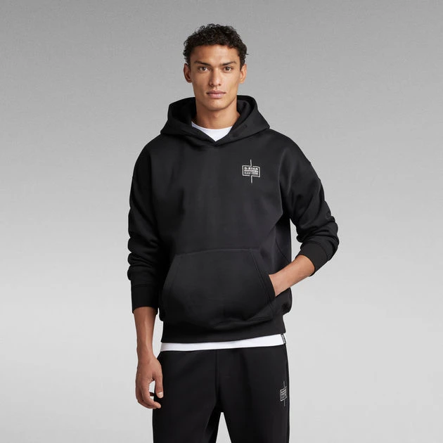 G-Star Raw Unisex Core Loose Hooded Sweater - Image 2