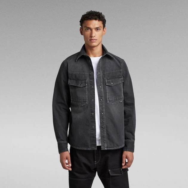 G-Star Raw Unisex Dakota Regular Shirt Evergreen