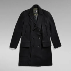 G-Star Raw Unisex Double Breasted Wool Coat