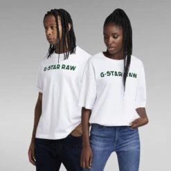 G-Star Raw Unisex Flock Boxy T-Shirt