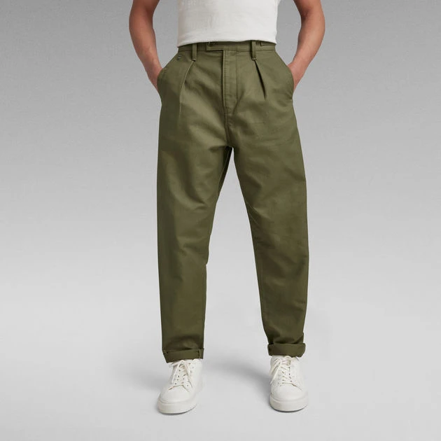 G-Star Raw Unisex Pleated Relaxed Chino - Image 2