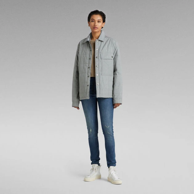 G-Star Raw Unisex Postino Quilted Overshirt - Image 5