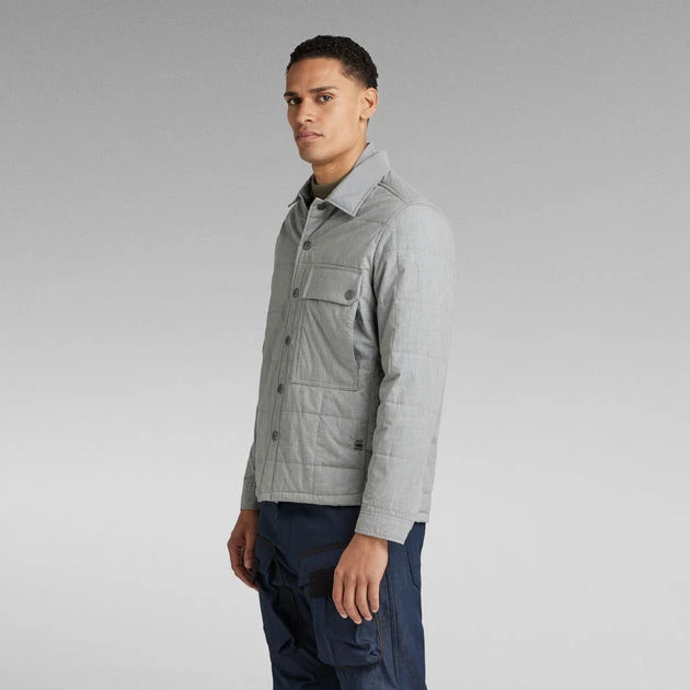 G-Star Raw Unisex Postino Quilted Overshirt - Image 2