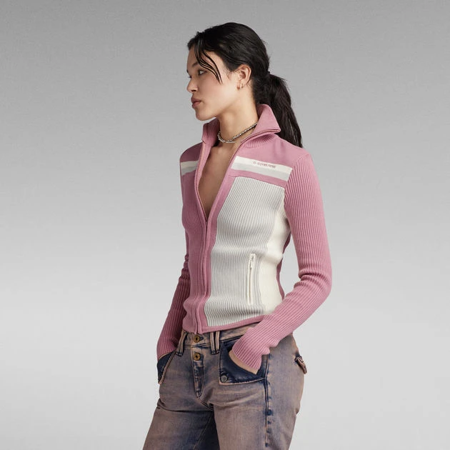 G-Star Raw Y2K Zip Through Knit - Image 2